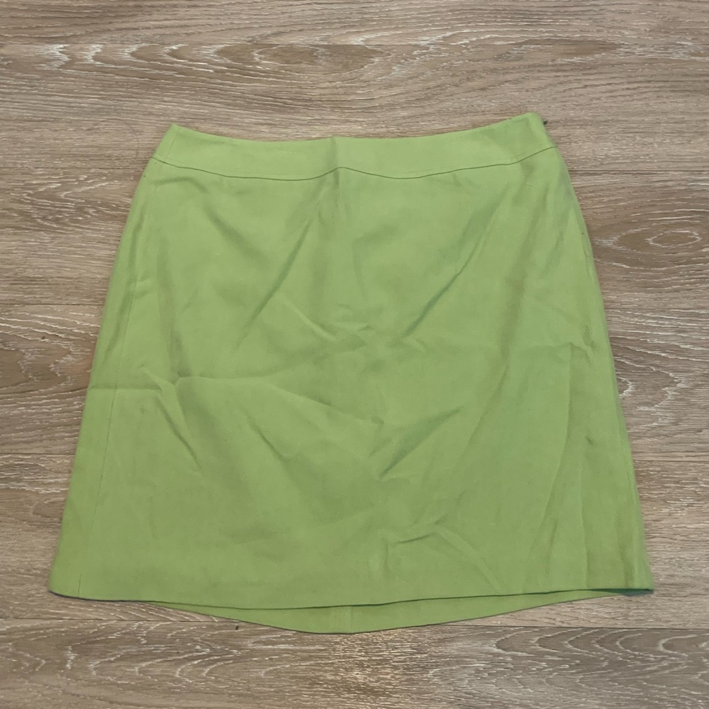 Josephine Chaus Lime A-Line Skirt Size 14